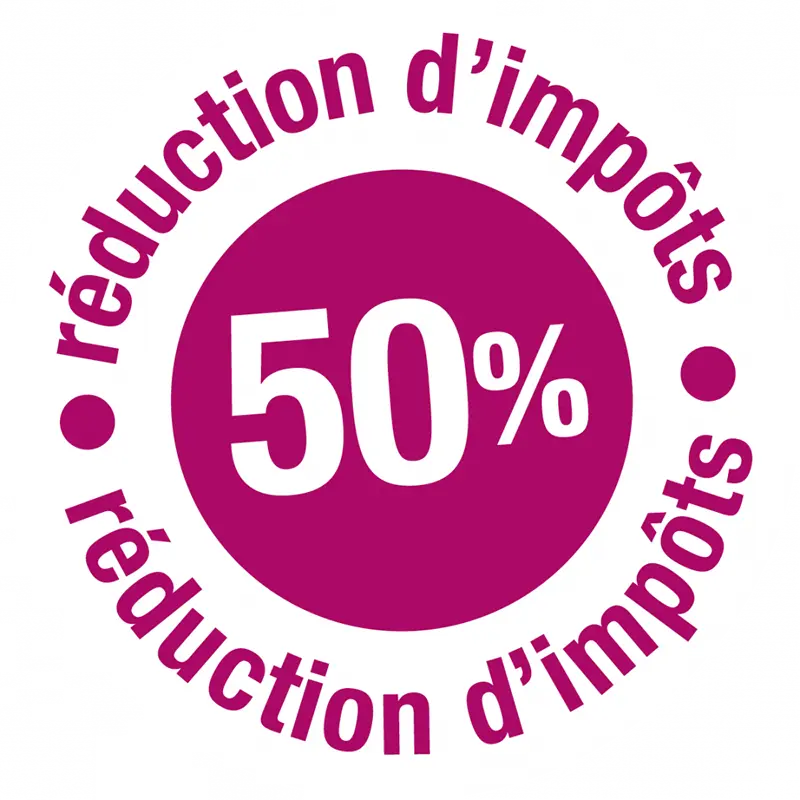 50% Crédit d'impôt